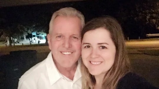 Daddy and me, on my birthday in 2016