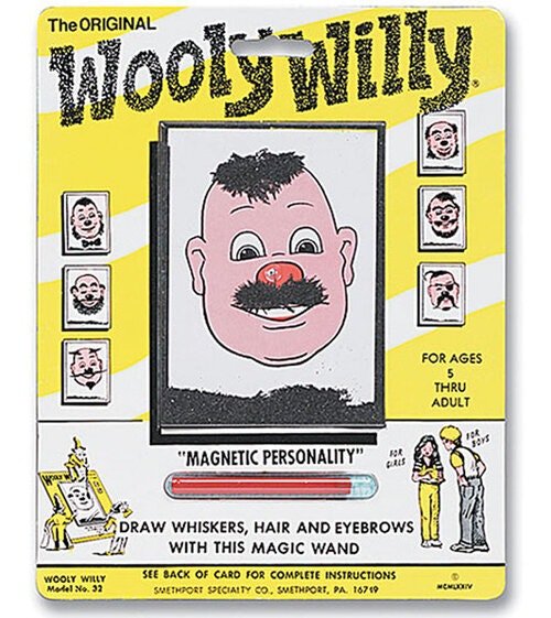  Wooly Willy, the present-day appearance of my 4th grade crush 