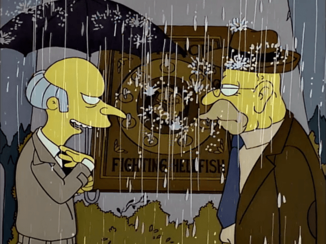 “Seven gone. As soon as you’re in your press board coffin, I’ll be the sole survivor and the treasure will be mine.”