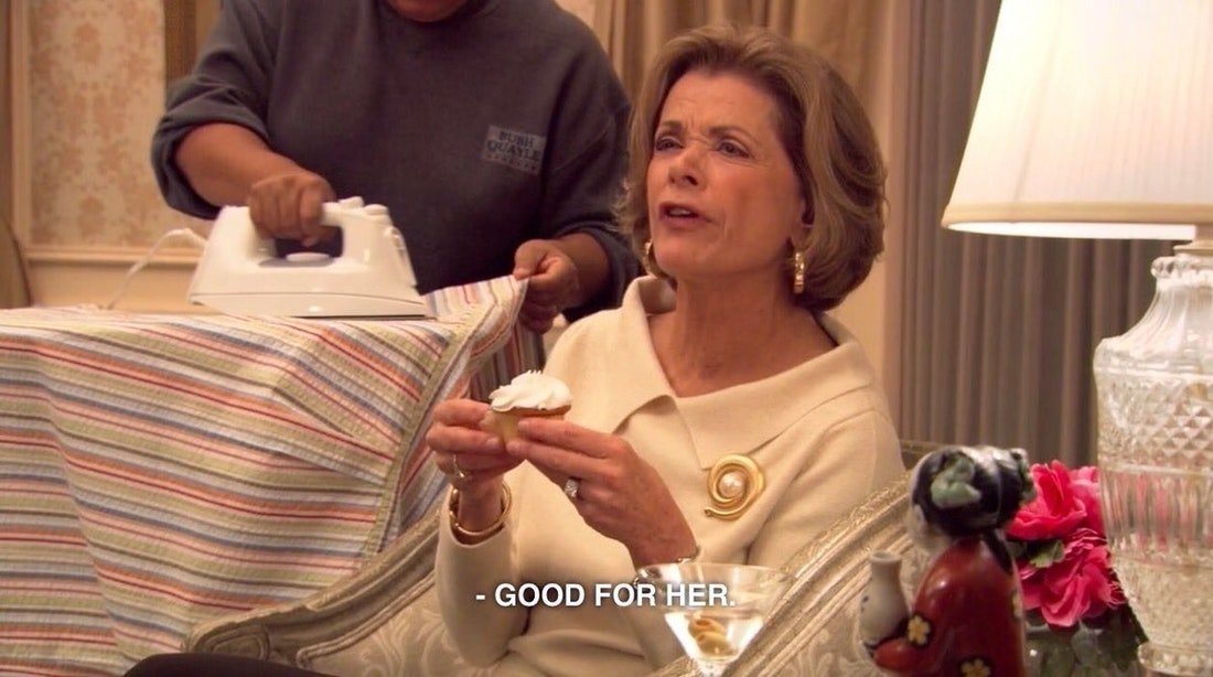  Lucille Bluth would have made an amazing Real Housewife. RIP to a Legend. 