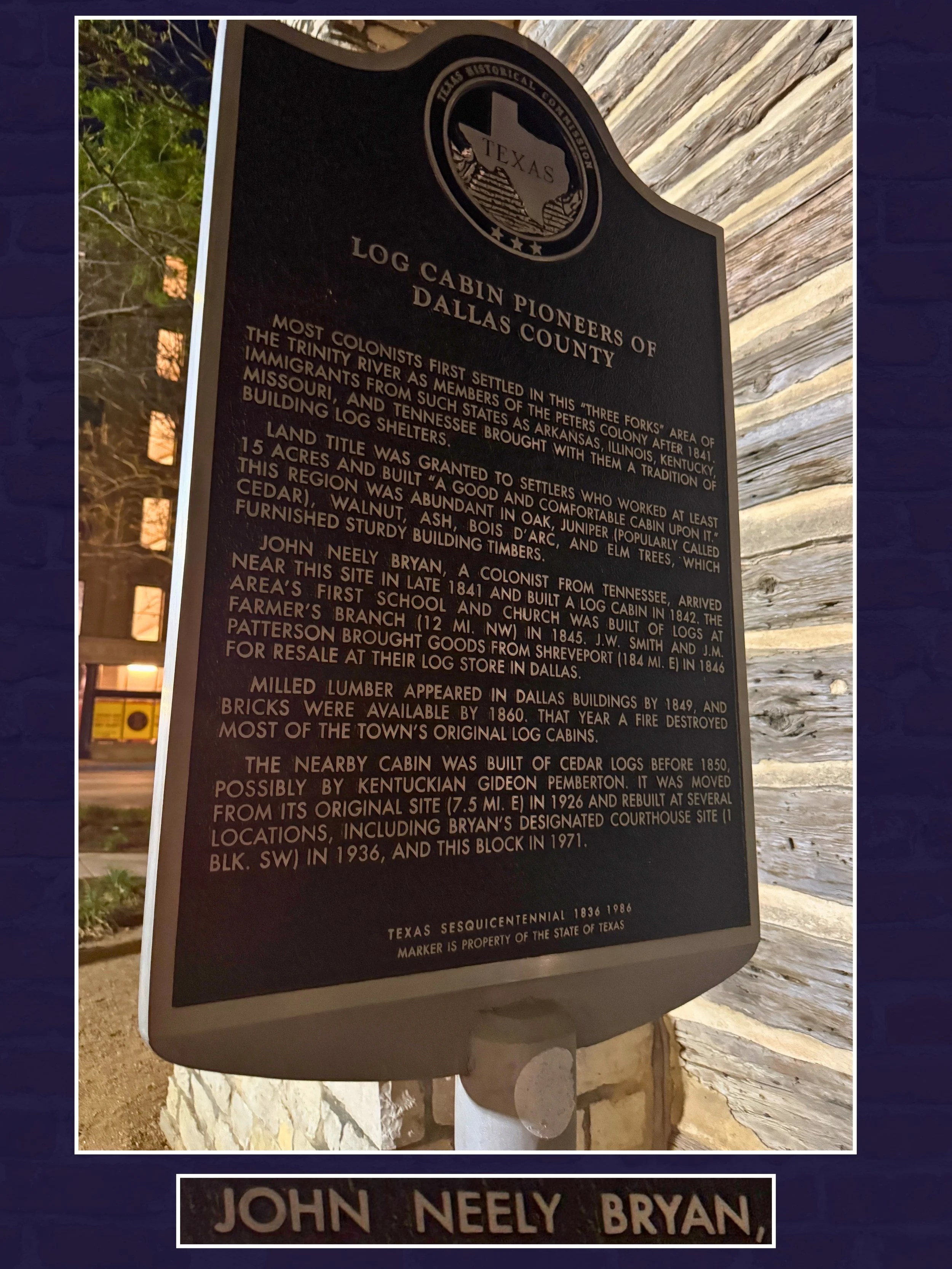  They lock the cabin at night so his ghost cannot escape. 